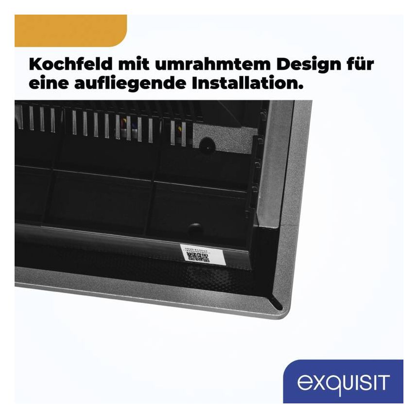 EKI300-B-R-380 autarkes 29.5 cm Induktions Kochfeld/Herdplatte 2 Zone(n) 