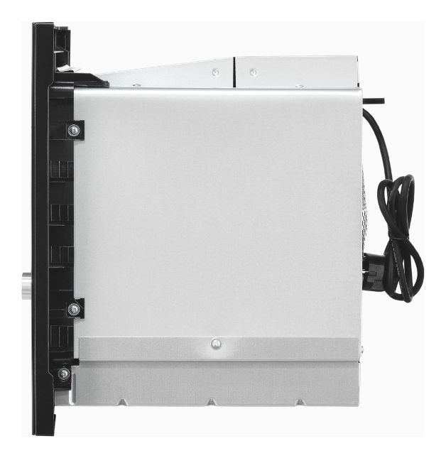 EMW20.1G Einbau-Mikrowelle 800 W Größe: klein 5 Stufen Grill (Schwarz) 