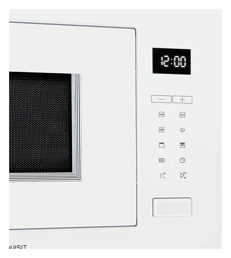 EMW25-G-020 Einbau-Mikrowelle 1200 W Größe: mittel 10 Stufen Grill (Weiß) 