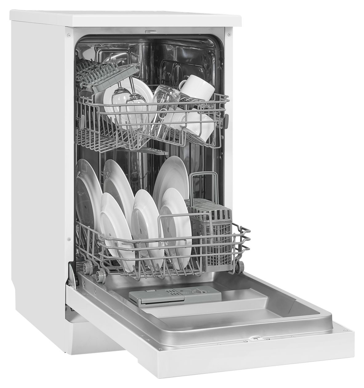 GSP9109-030E 45 cm Geschirrspüler freistehend Leise 9 Maßgedecke 