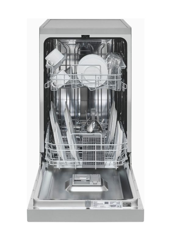 GSP9109-451D 45 cm Geschirrspüler freistehend Leise 9 Maßgedecke aquaStop Funktion 