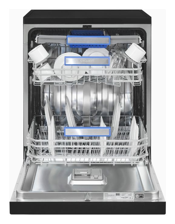 GSP9616-450B 60 cm Geschirrspüler freistehend Leise 16 Maßgedecke aquaStop Funktion 