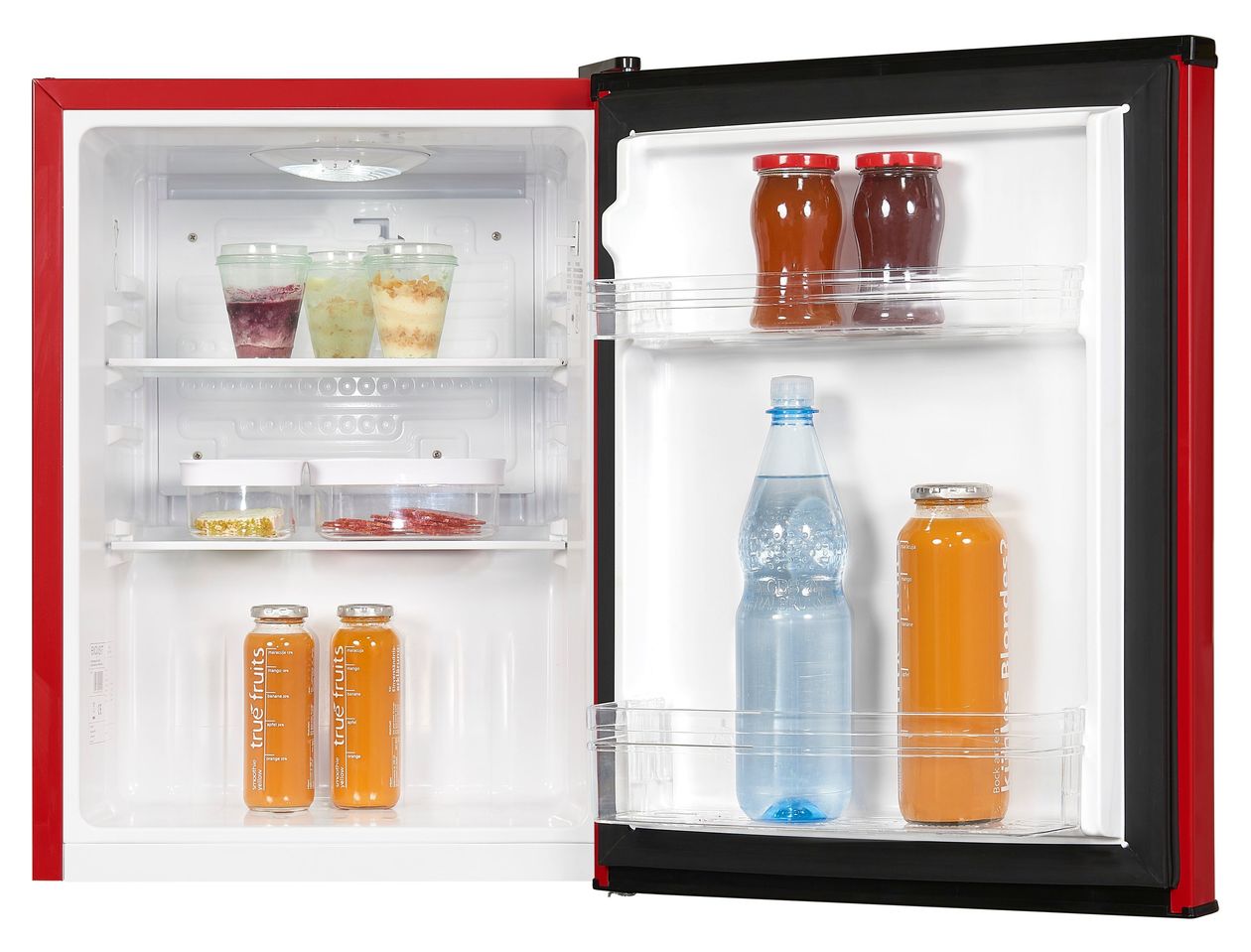 KB60-V-090E 52 l Tischkühlschrank EEK: E 81 kWh Jahr  (Rot) 