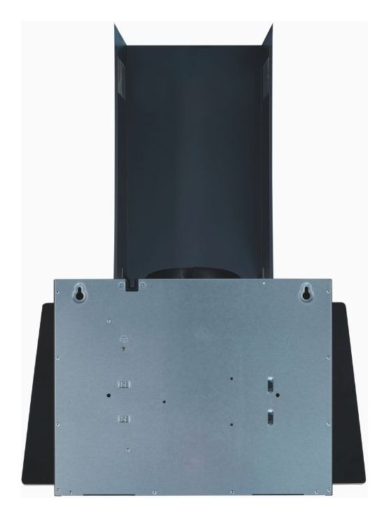 KFD603-120 Abluft/Umluft Dunstabzugshaube/Esse Wand 60 cm (Schwarz) 
