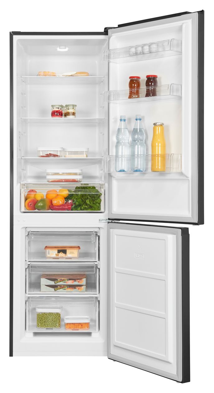 KGC320-95-E-040C 219 l / 96 l Kühl-Gefrierkombi freistehend 149 kWh Jahr  (Schwarz) 