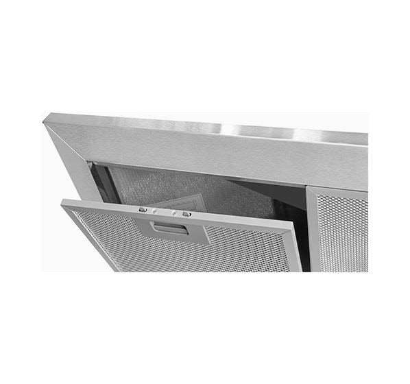 KH90-8 Abluft/Umluft Dunstabzugshaube/Esse Wand 90 cm (Edelstahl) 