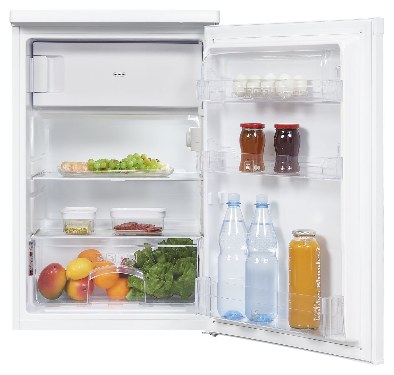 KS16-4-E-040E 95 l Tischkühlschrank EEK: E 139 kWh Jahr  (Weiß) 