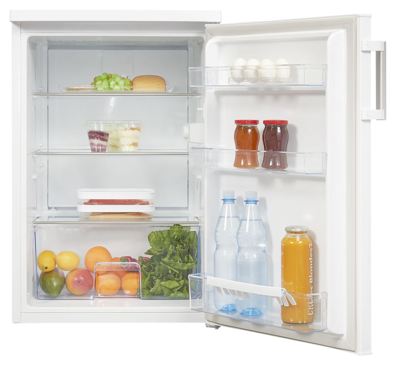KS16-V-H-010D 133 l Tischkühlschrank EEK: D 72 kWh Jahr  (Weiß) 