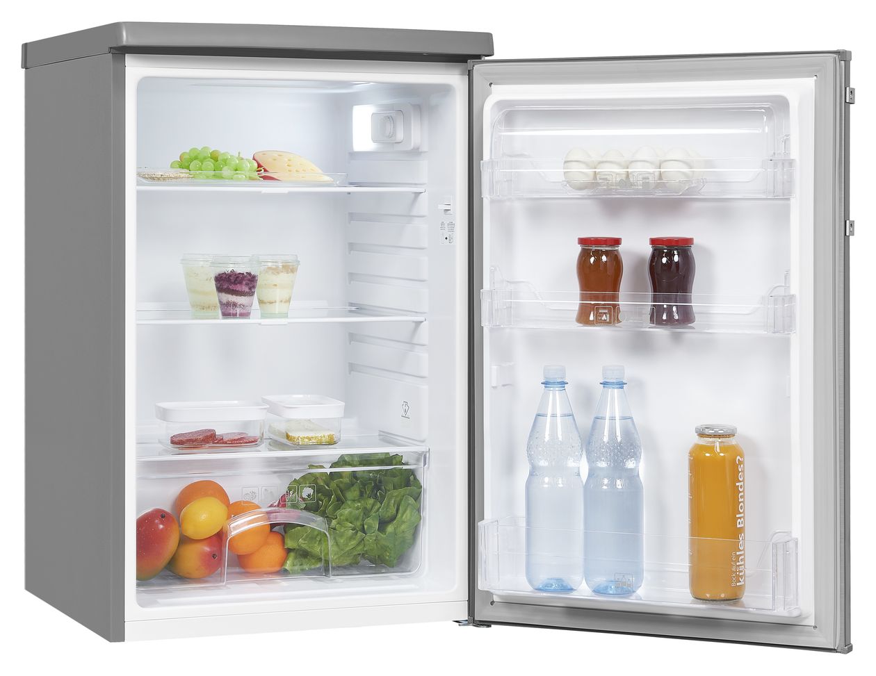KS16-V-H-040E 127 l Tischkühlschrank EEK: E 90 kWh Jahr  (Edelstahl) 