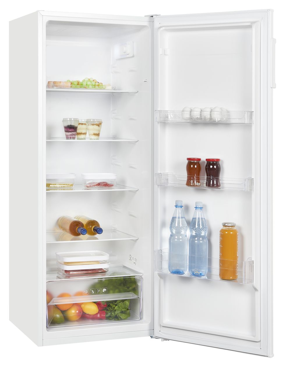 KS320-V-H-040E 242 l Kühlschrank freistehend EEK: E 104 kWh Jahr  (Weiß) 