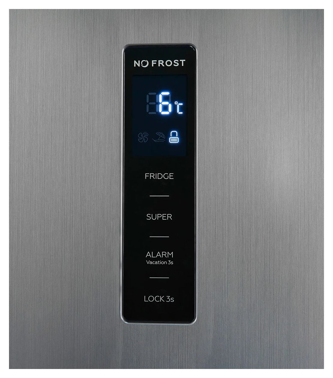 KS360-V-HE-040D 359 l Kühlschrank freistehend EEK: D 94 kWh Jahr NoFrost  (Edelstahl) 