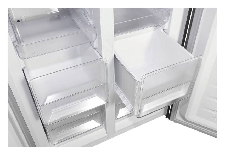 MD365-125-040D Side-by-Side Kühl-/ Gefrierkombination 237 l / 135 l 210 kWh NoFrost 1800 mm x 790 mm  (Anthrazit) 