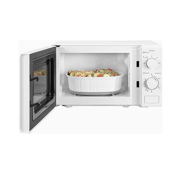 MW802 Freistehende Mikrowelle 700 W Größe: klein 5 Stufen  (Weiß) 