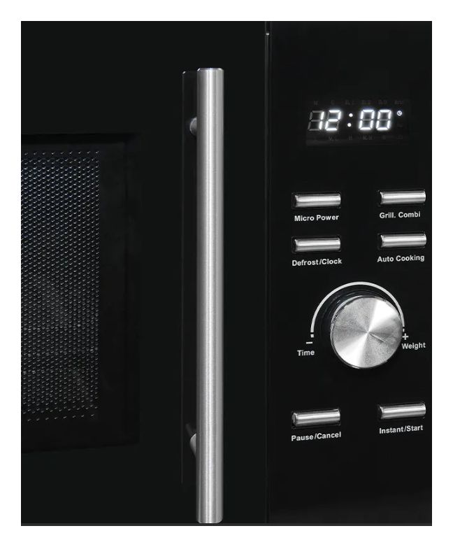 MW8023-F-240GDI Standgeräte Solo 750 W Größe: mittel 5 Stufen Grill  (Schwarz) 
