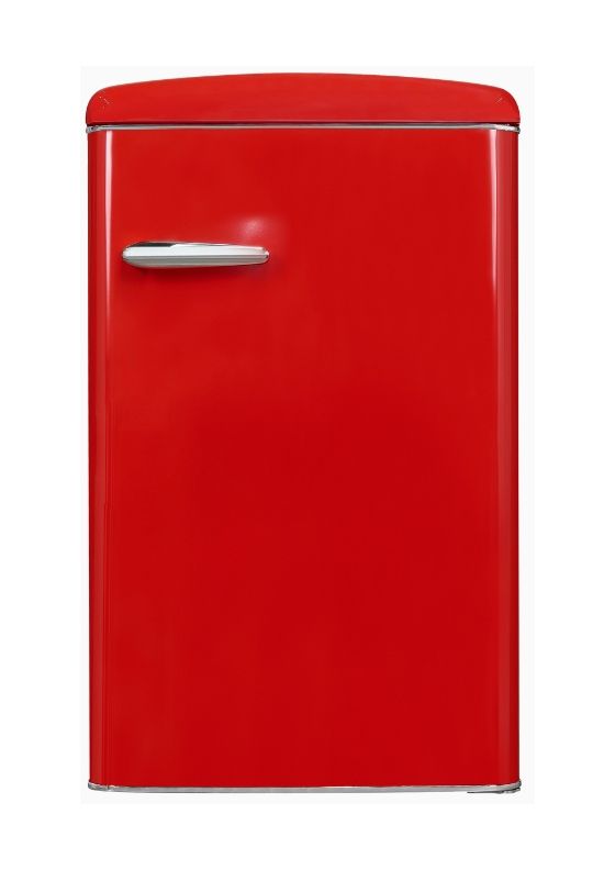 RKS120-V-H-160C 122 l Tischkühlschrank EEK: C 57 kWh Jahr  (Rot) 