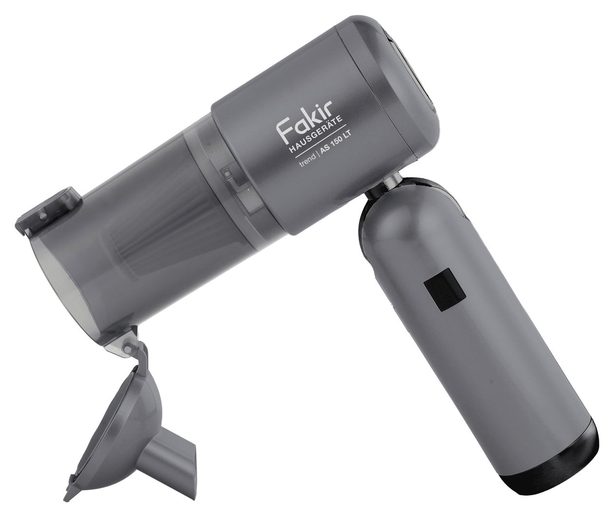 AS150LT Handstaubsauger Beutellos bis 35 min Laufzeit 11,1 V EPA  (Anthrazit, Schwarz) 