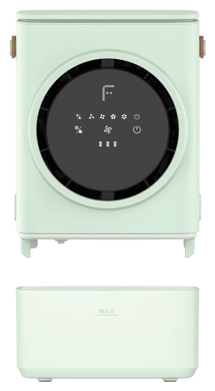 Prestige TC400 100 m³/h Tragbarer Verdunstungsluftkühler 32 dB  (Grün) 
