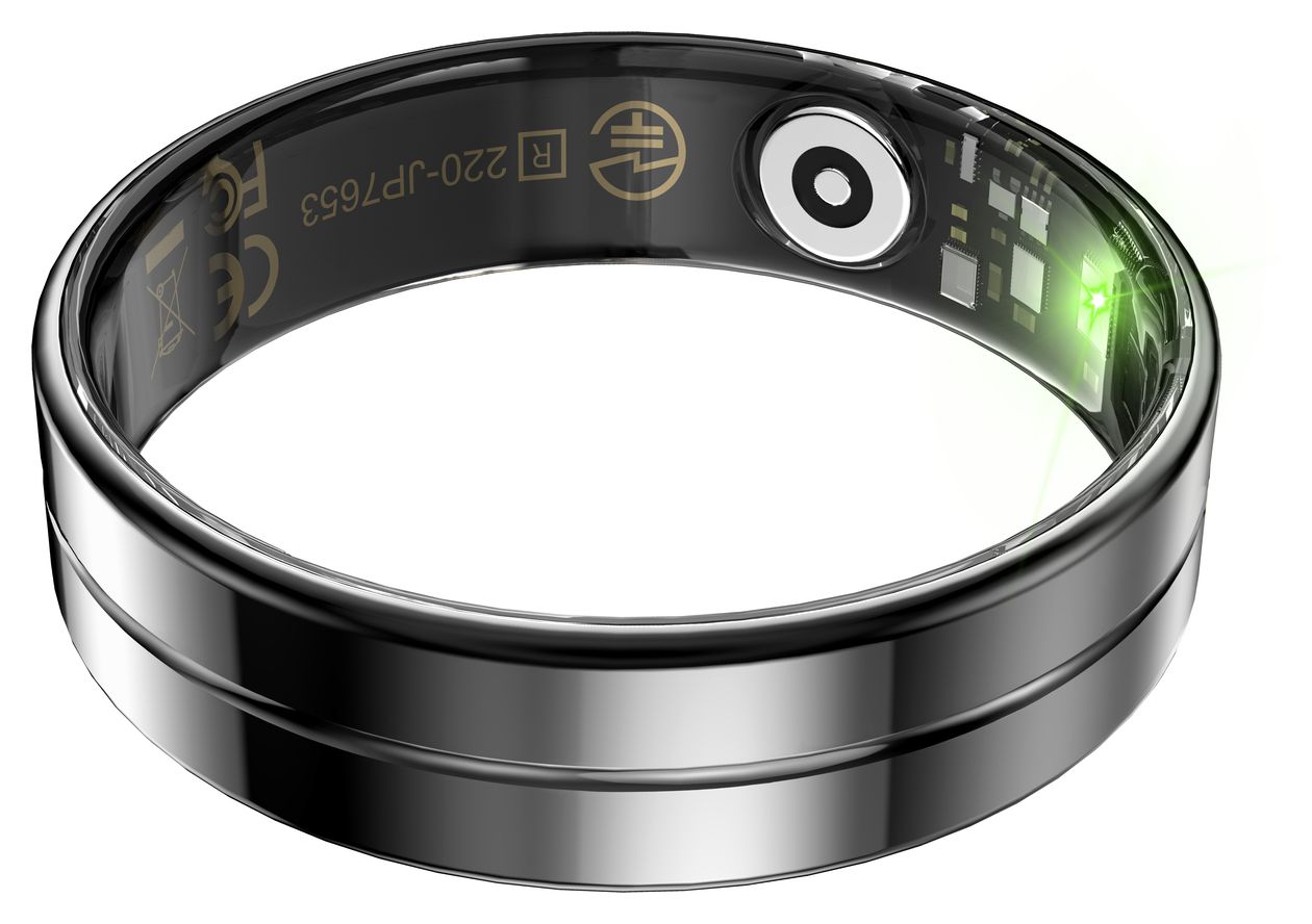 SR11 Smart Ring Größe 9  (Schwarz) 