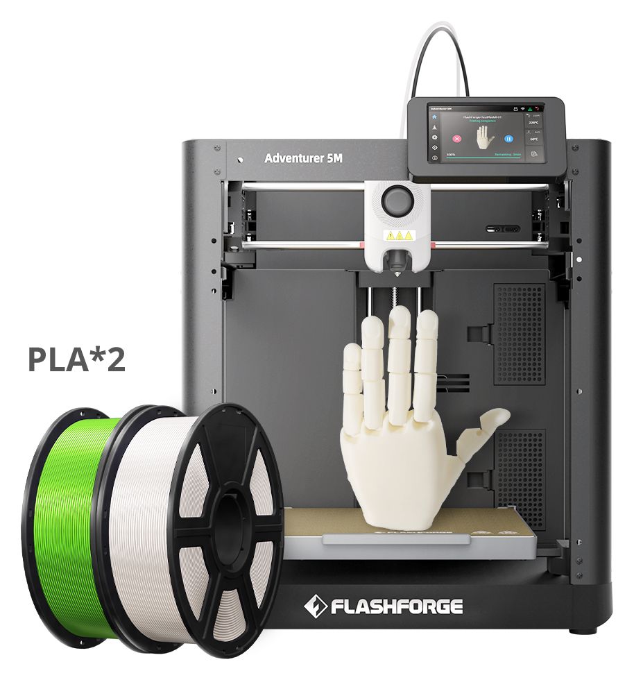 Adventurer 5M Hochgeschwindigkeits 3D Drucker  (Schwarz) 