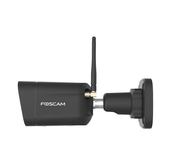 V5P 3072 x 1728 Pixel IP-Sicherheitskamera IP66 Außen Nachtsicht  (Schwarz) 