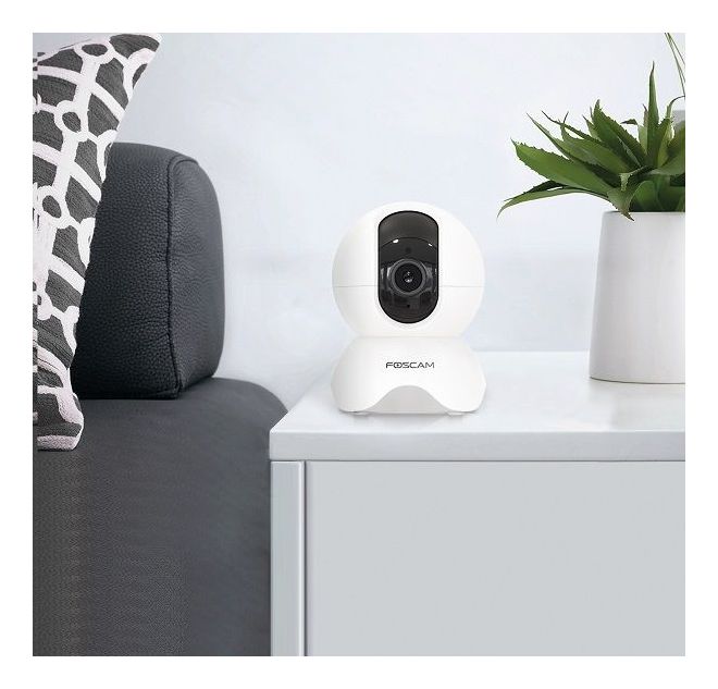 X5 2560 x 1920 Pixel IP-Sicherheitskamera Innen Nachtsicht  (Weiß) 