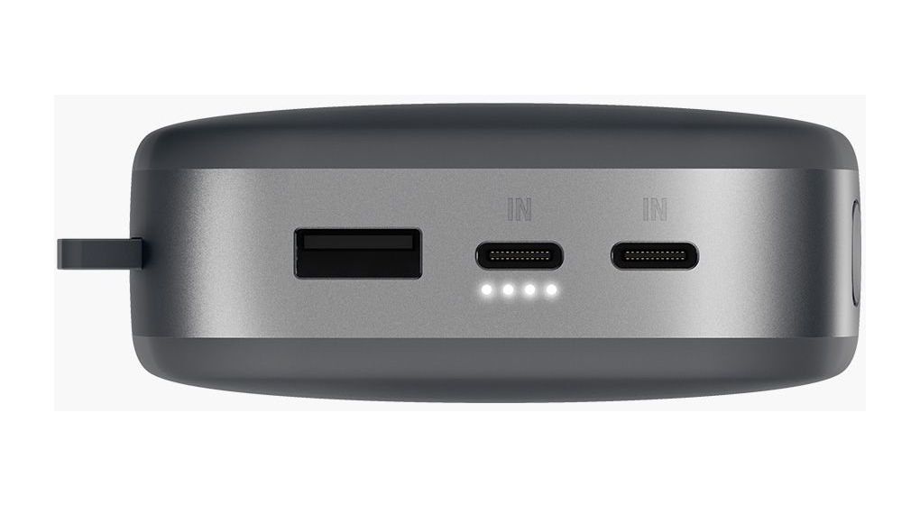 2PB24100SG 24000 mAh Powerbank USB Typ-C  (Grau) 