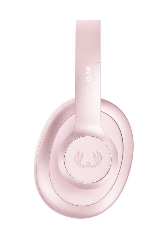 Clam Ace 2 Over Ear Bluetooth Kopfhörer kabellos 100 h Laufzeit USB Typ-C  (Pink) 