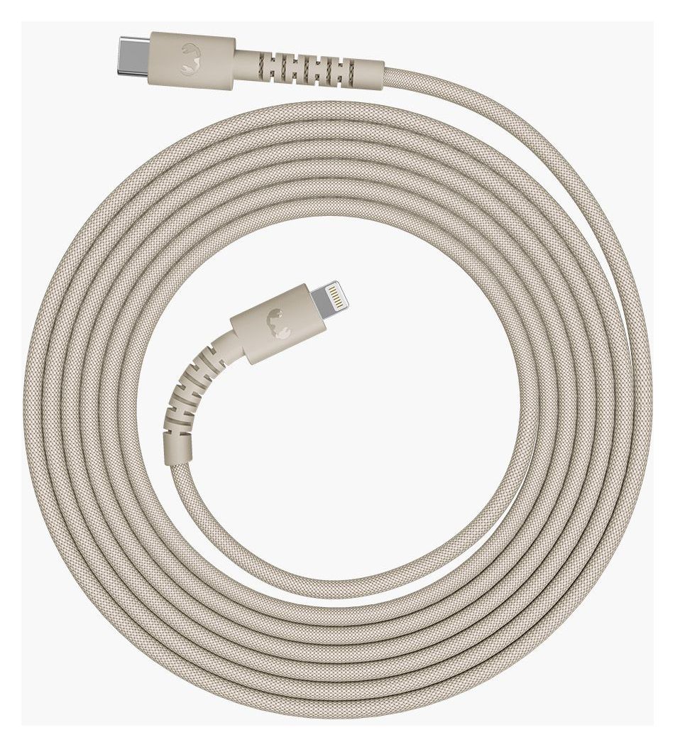 FlexWave Lightning auf USB C Männlich 2 m  (Beige) 