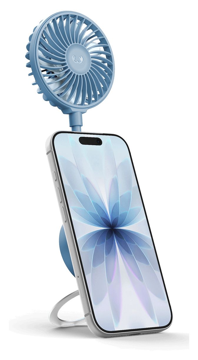 Magnetic Fan Handventilator  (Blau) 