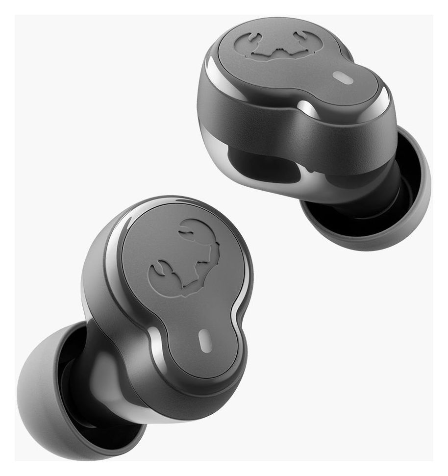 Twins Breez In-Ear Bluetooth Kopfhörer kabellos 7 h Laufzeit USB Typ-C  (Grau) 