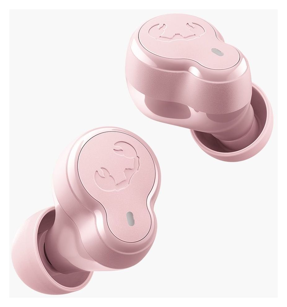 Twins Breez In-Ear Bluetooth Kopfhörer kabellos 7 h Laufzeit USB Typ-C  (Pink) 