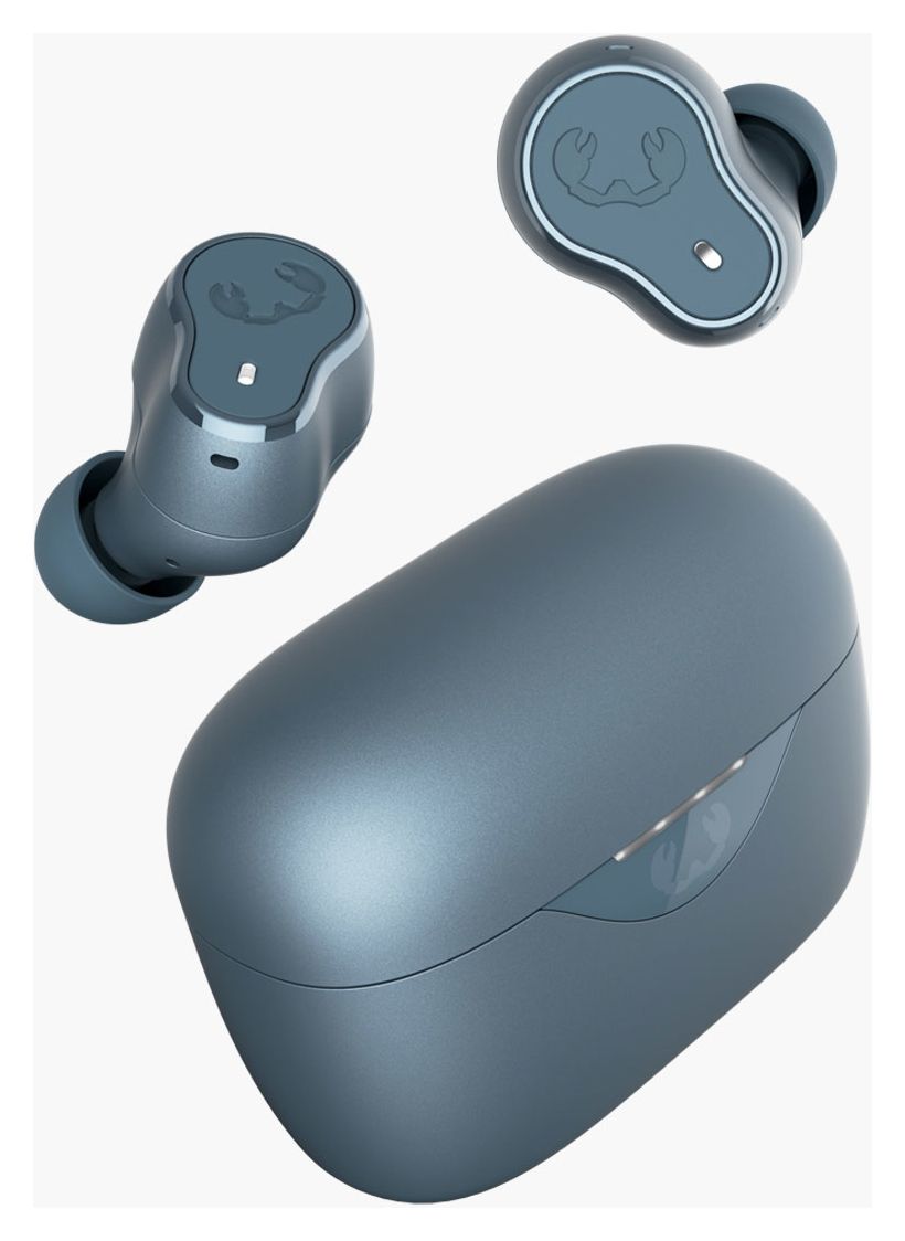 Twins Elite Bluetooth Kopfhörer kabellos 9 h Laufzeit IPX4  (Blau) 