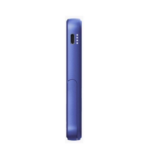 Wireless Magnetic 5000 mAh Powerbank USB Typ-C Kabelloses Laden  (Blau) 