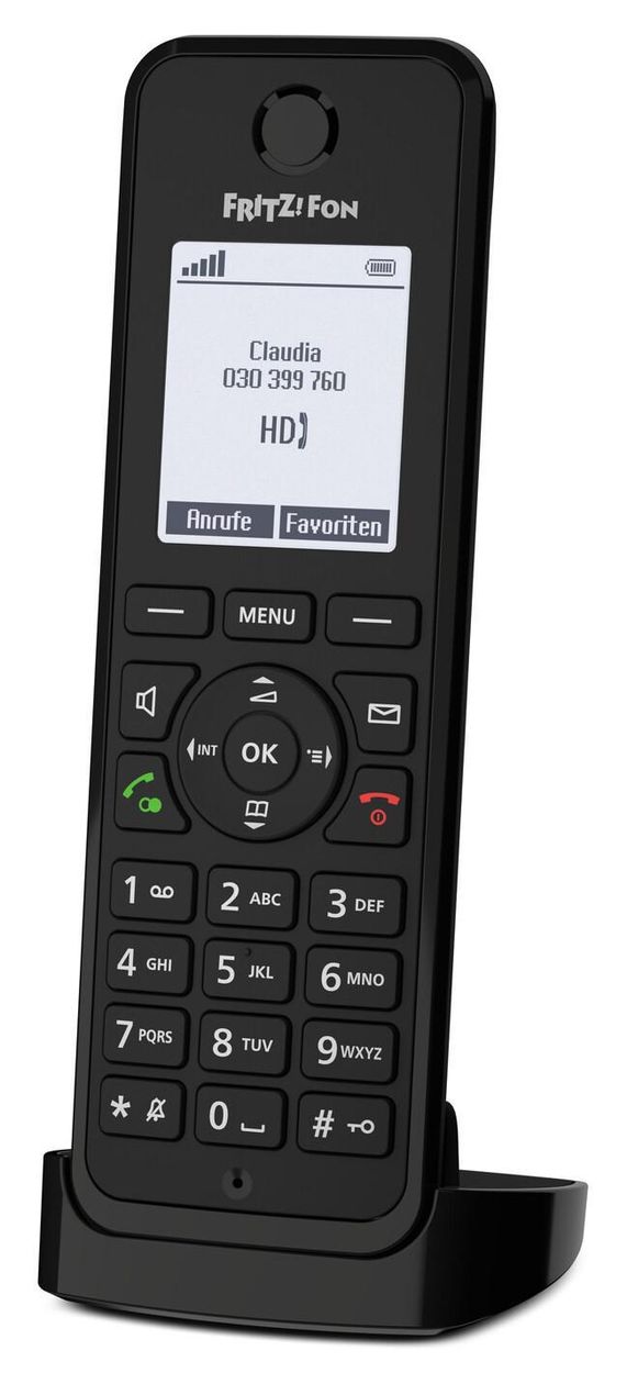 Fritz!Fon M3 DECT-Telefon  (Schwarz) 