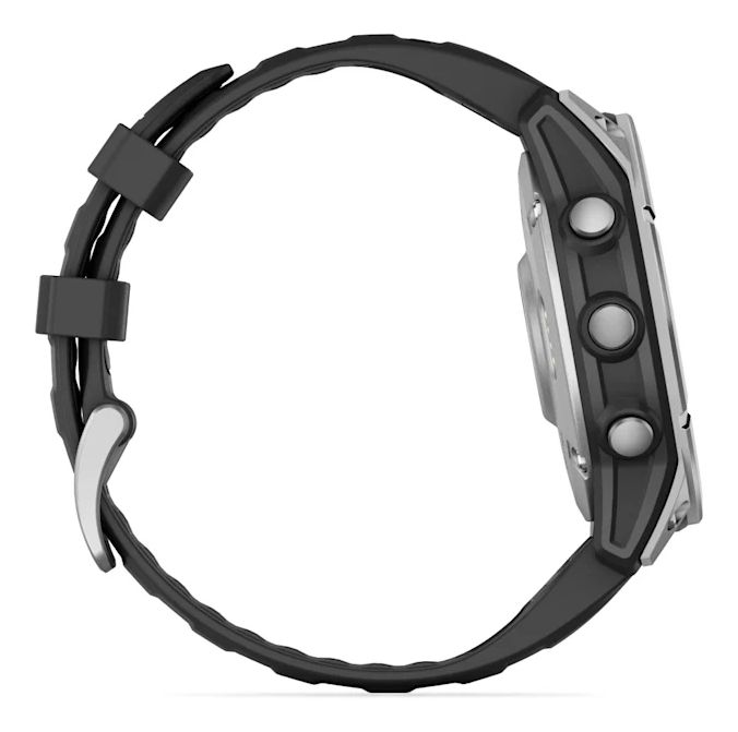 Fenix E Digital 47 mm  Smartwatch Rund  (Edelstahl) 