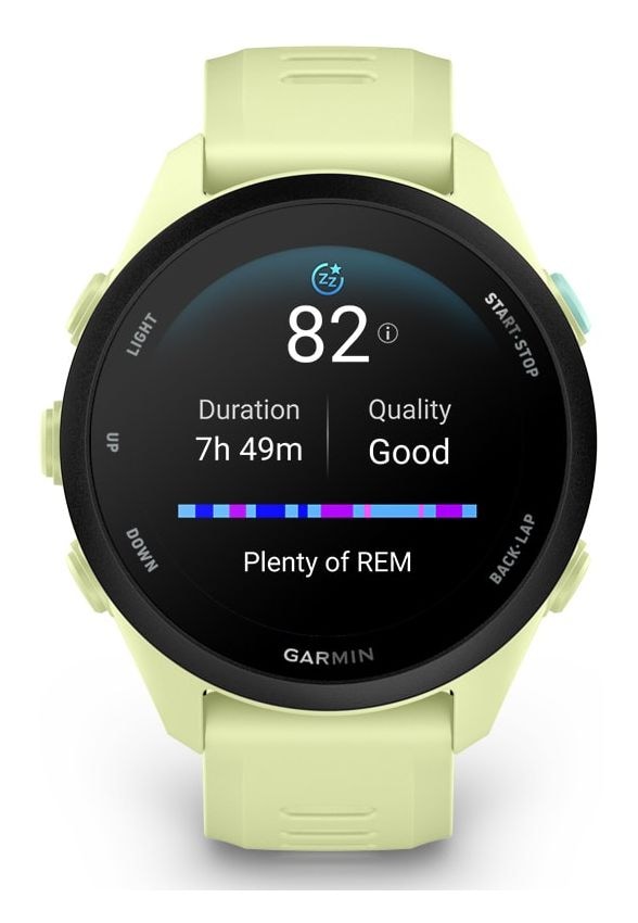 Forerunner 70 Digital 30 mm Smartwatch Rund  (Limette) 