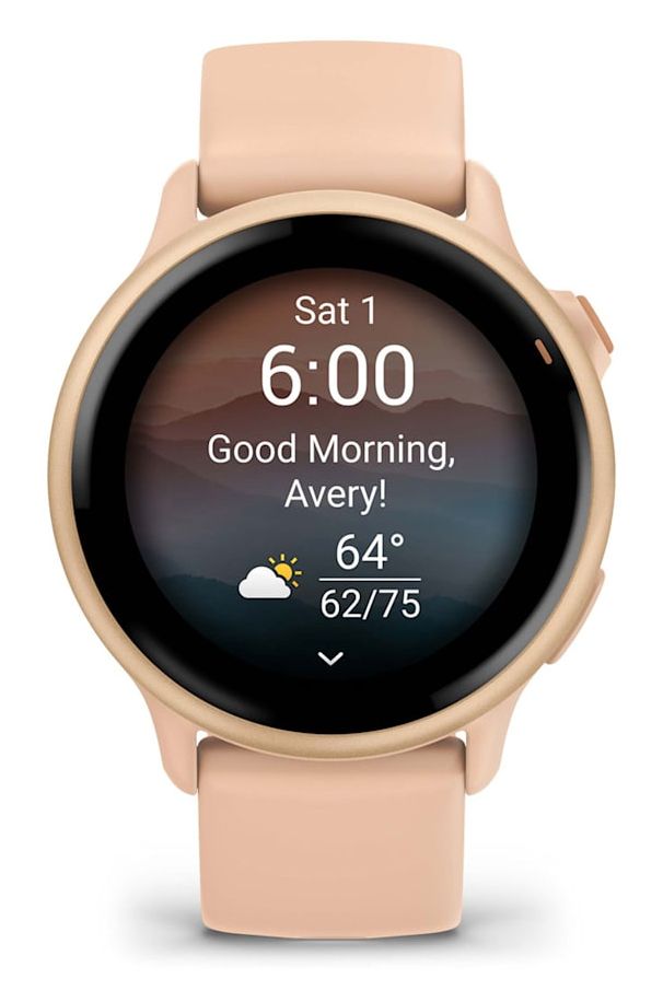 Vivoactive 6 42 mm  Smartwatch Rund 264 h  (Pink) 