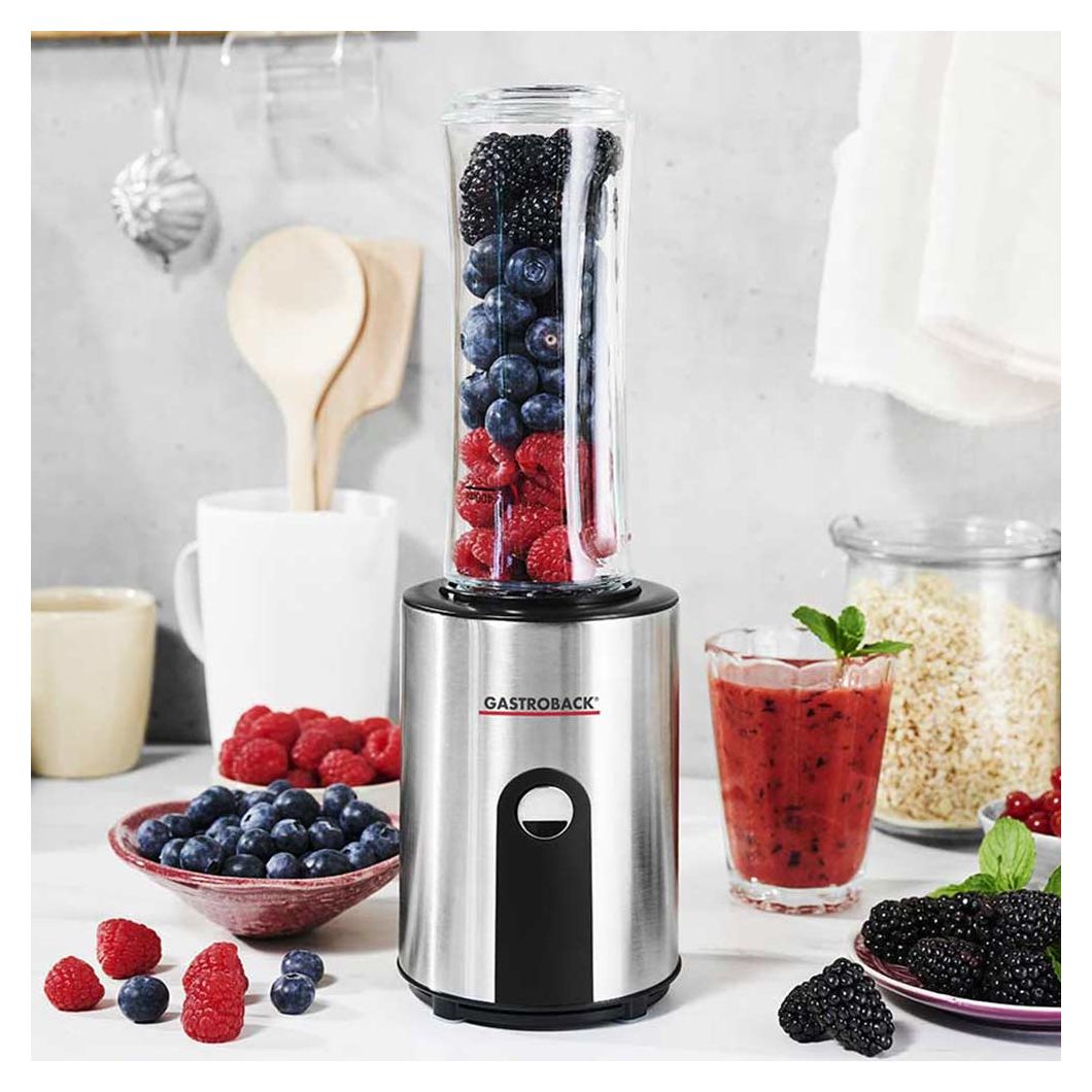 41033 Smoothie Maker Mix & Go 0,6 l Standmixer 300 W  (Edelstahl) 