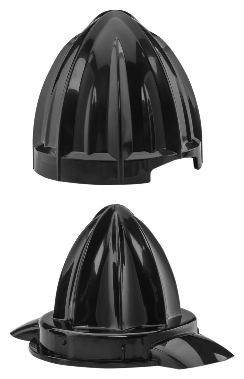 41138 Home Culture Zitruspresse 100 W  (Schwarz, Edelstahl) 