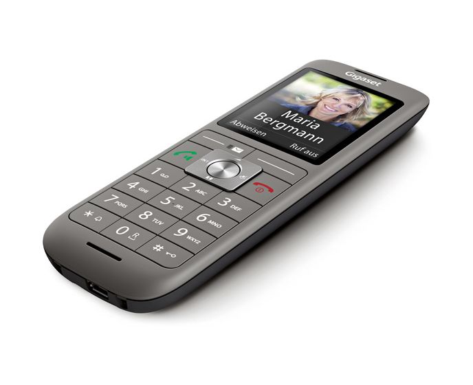 CL660HX Duo Analoges/DECT-Telefon  (Anthrazit, Schwarz) 