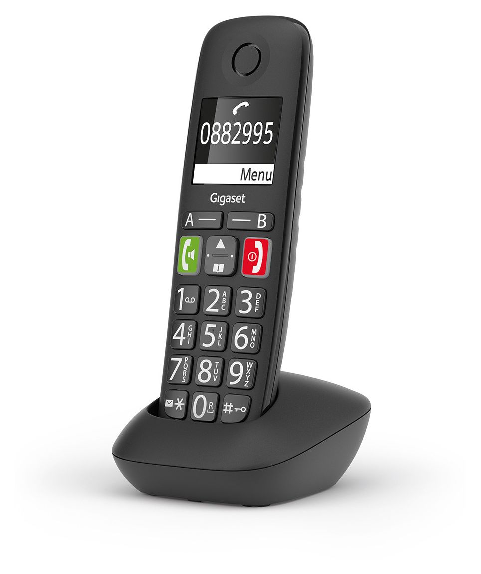 E290HX DECT-Telefon  (Schwarz) 