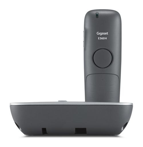 E560A DECT-Telefon  (Schwarz/Silber) 