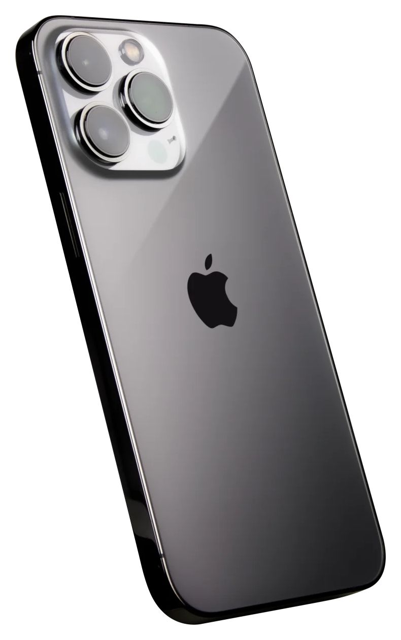 Apple iPhone 13 Pro refurbished 256 GB 5G Smartphone 15,5 cm (6.1 Zoll) IOS 12 MP Dreifach Kamera Dual Sim  (Graphit, Grau) 