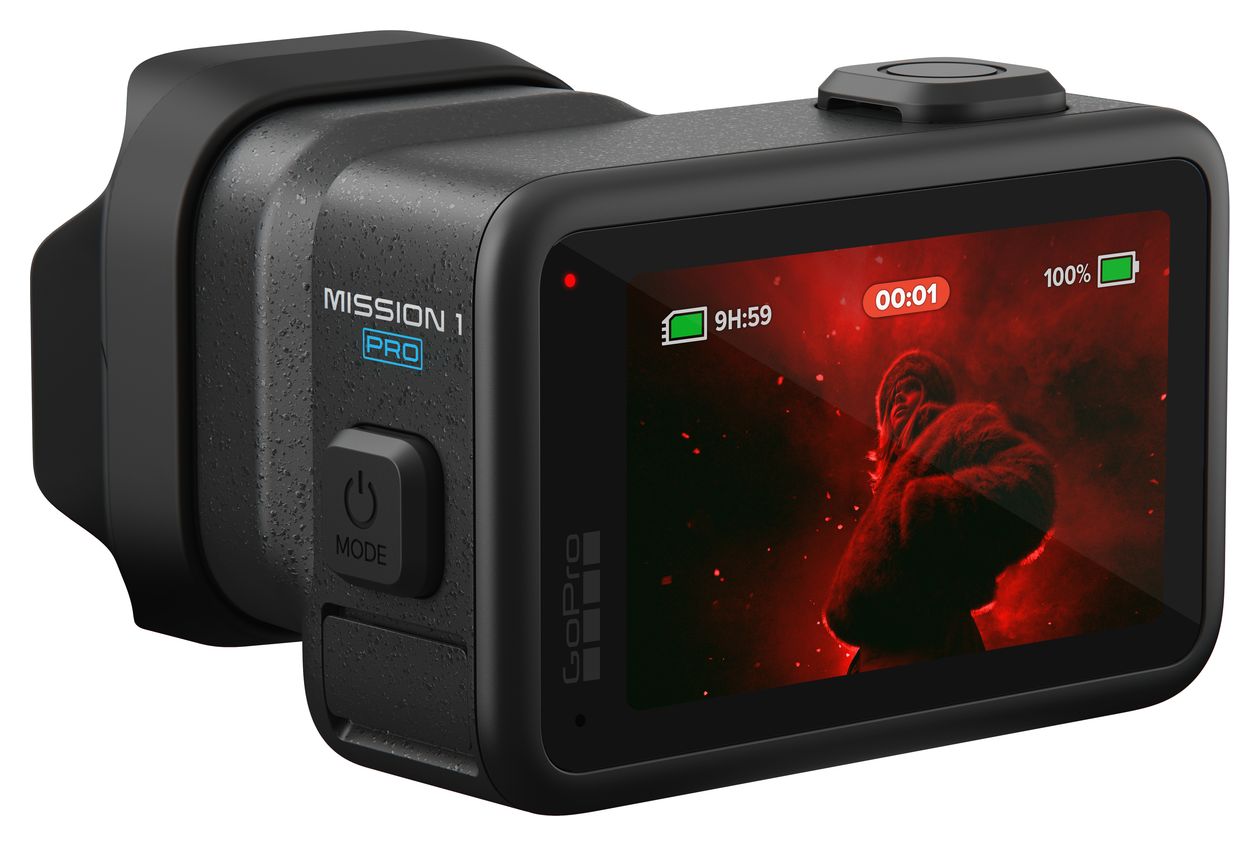 Mission 1 Pro Aktion Kamera 157° 50 MP  (Schwarz) 