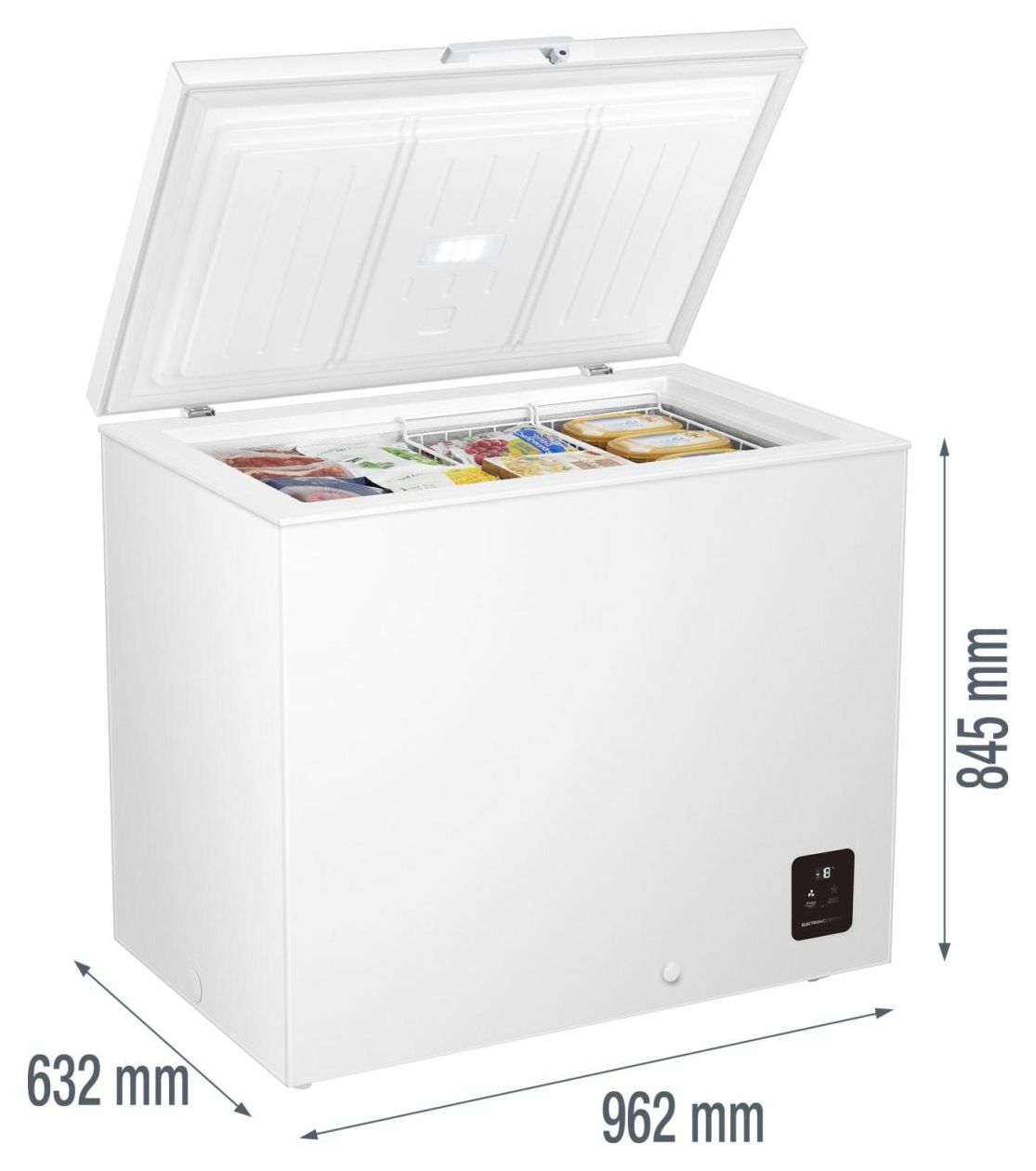 FHC22A6W5 Tiefkühltruhe Freistehend 84 kWh Jahr 