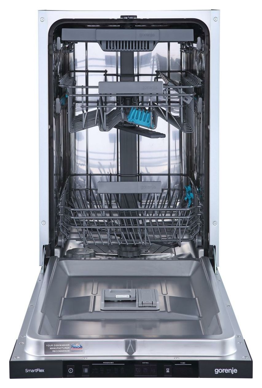 GV561C10 45 cm Geschirrspüler vollintegriert (ohne Front) Leise 10 Maßgedecke aquaStop Funktion 