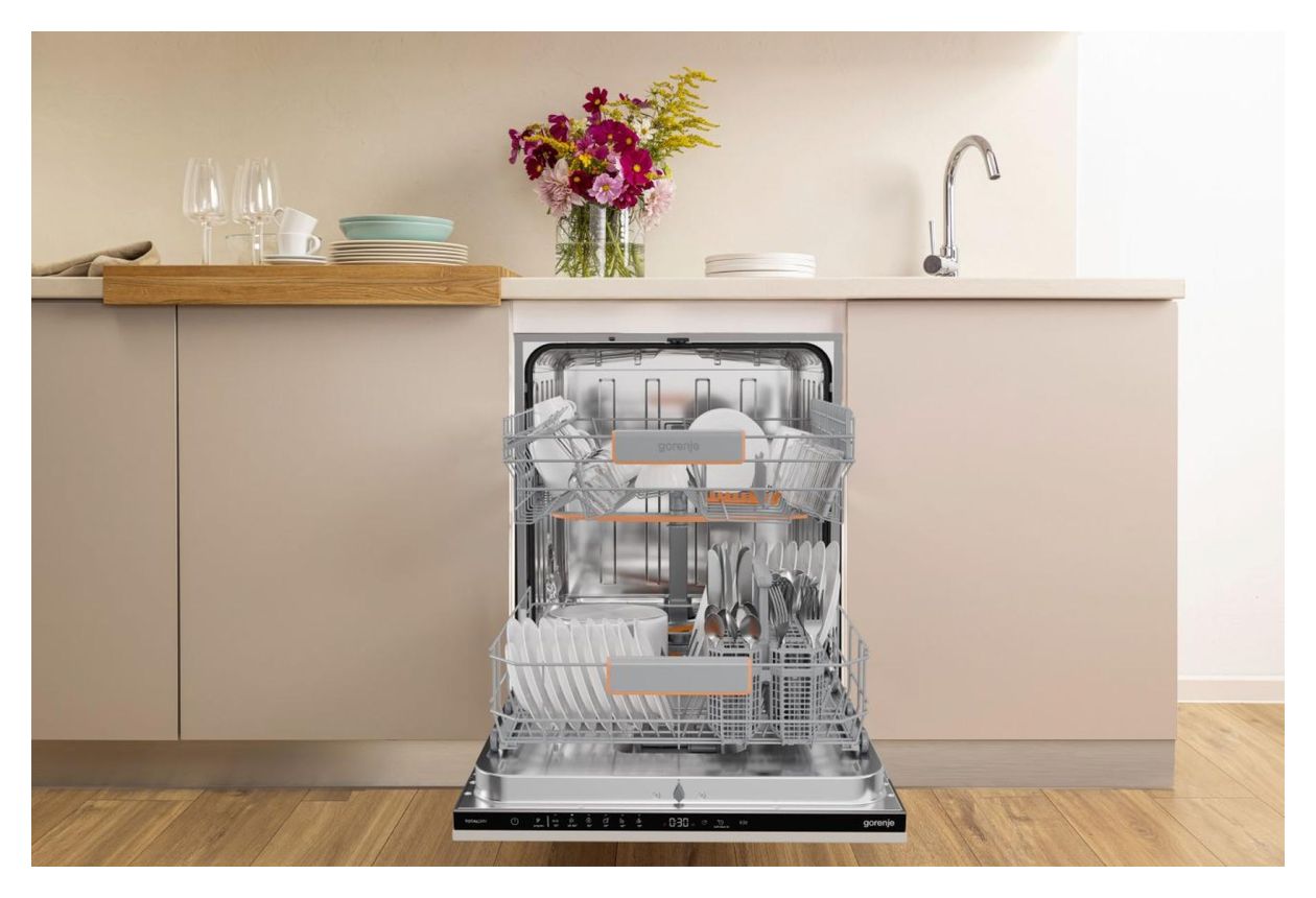 GV642C65 60 cm Geschirrspüler vollintegriert (ohne Front) Leise 14 Maßgedecke 