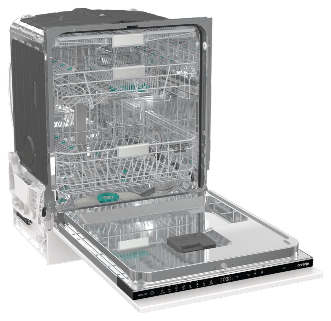 GV673C61 60 cm Geschirrspüler vollintegriert (ohne Front) Sehr leise 16 Maßgedecke aquaStop Funktion 