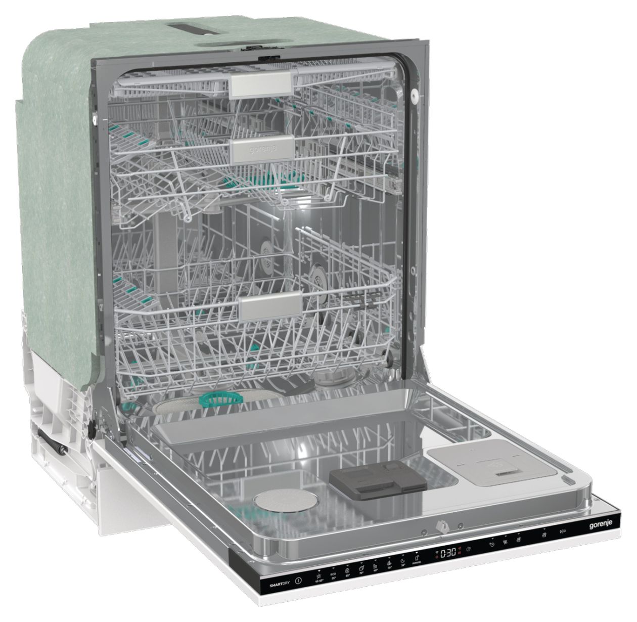 GV693B 60 cm Geschirrspüler vollintegriert (ohne Front) Sehr leise 16 Maßgedecke aquaStop Funktion 