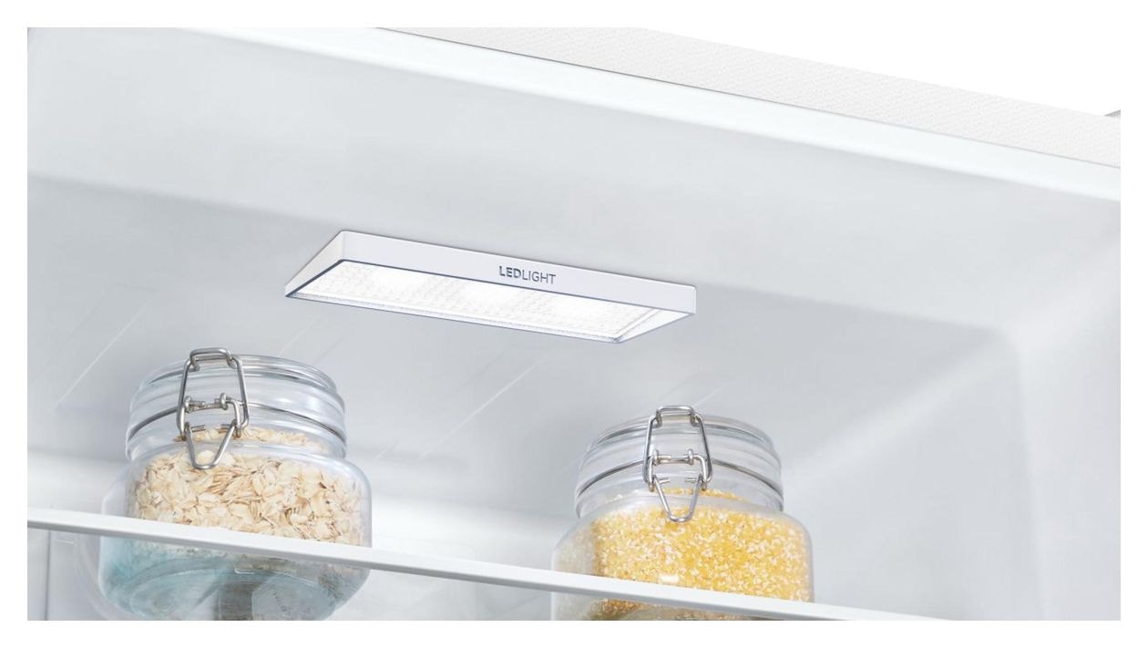 NRK619CAW4 207 l / 97 l Kühl-Gefrierkombi freistehend NoFrost 155 kWh Jahr  (Weiß) 